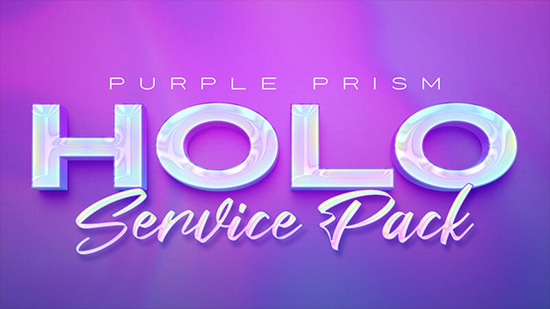 Purple Prism Holo Service Pack